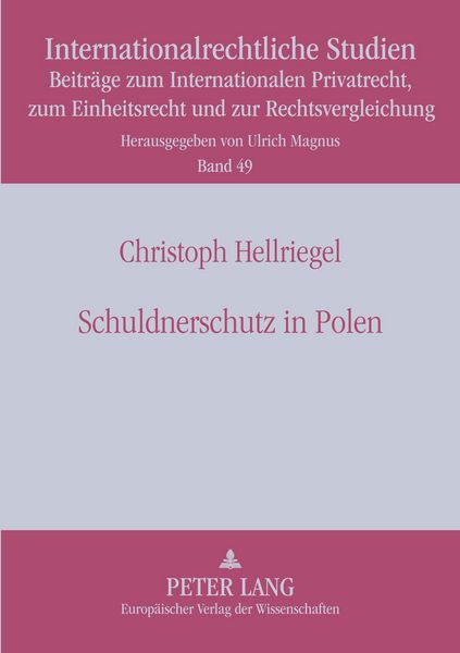 Produktbild: Schuldnerschutz in Polen