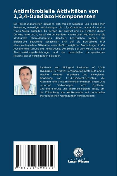 Produktbild: Antimikrobielle Aktivit&auml;ten von 1,3,4-Oxadiazol-Komponenten