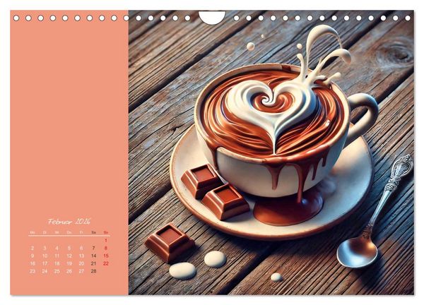 Produktbild: Sag's mit Schokolade (Wandkalender 2026 DIN A4 quer), CALVENDO Monatskalender