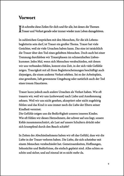 Produktbild: Die wundersame Wandlung der Trauer
