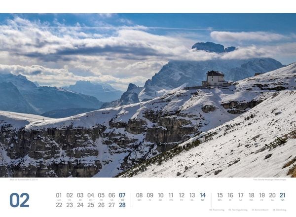 Produktbild: S&uuml;dtirol ReiseLust Kalender 2027 | von Bozen bis zu den drei Zinnen