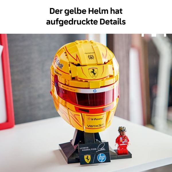 Produktbild: LEGO Editions 43022 Scuderia Ferrari HP Lewis Hamilton Helm, Formel 1