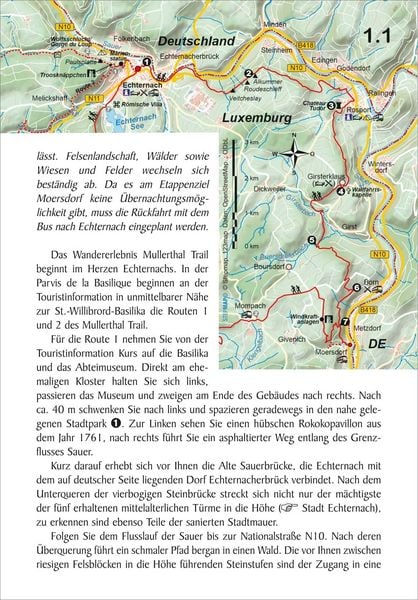 Produktbild: Luxemburg: Mullerthal Trail - Wandern in der Kleinen Luxemburger Schweiz