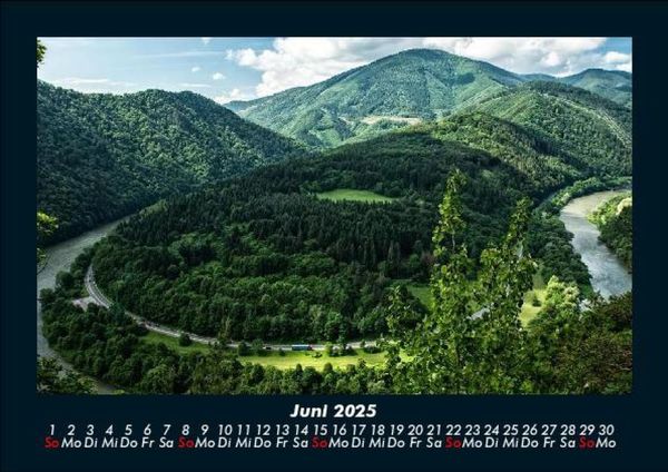 Produktbild: Bergige Welten 2025 Fotokalender DIN A5