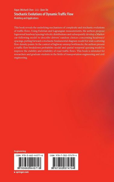Produktbild: Stochastic Evolutions of Dynamic Traffic Flow