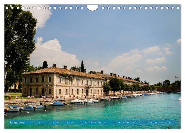 Produktbild: Gardasee. Lago di Garda (Wandkalender 2026 DIN A4 quer), CALVENDO Monatskalender