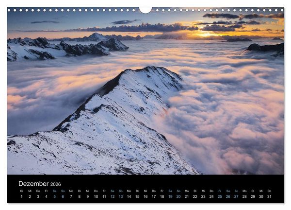 Produktbild: Wildes Europa 2026 (Wandkalender 2026 DIN A3 quer), CALVENDO Monatskalender