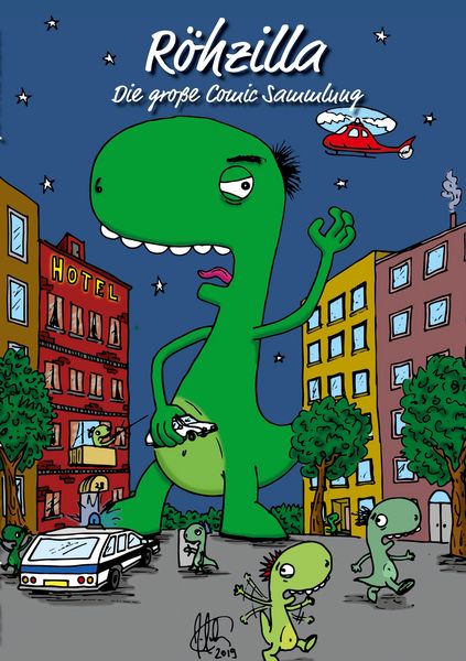 Röhzilla, Taschenbuch von Jan-Torben Ginschel, BoD – Books on Demand, 9783751978071