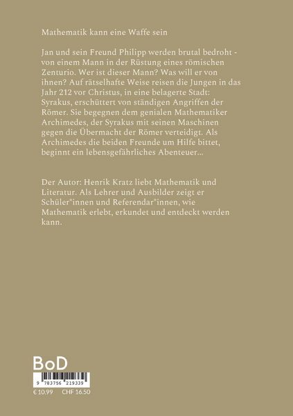 Produktbild: Die Waffe des Archimedes