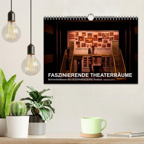 Produktbild: FASZINIERENDE THEATERR&Auml;UME (Wandkalender 2026 DIN A4 quer), CALVENDO Monatskalender