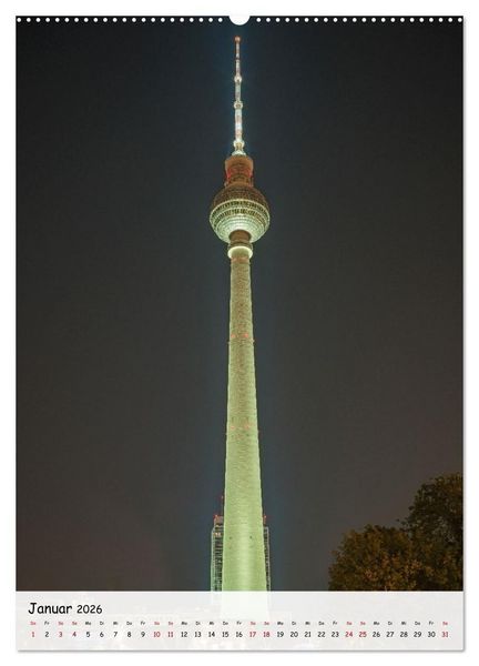 Produktbild: Berlin - Mitten drin! (Wandkalender 2026 DIN A2 hoch), CALVENDO Monatskalender