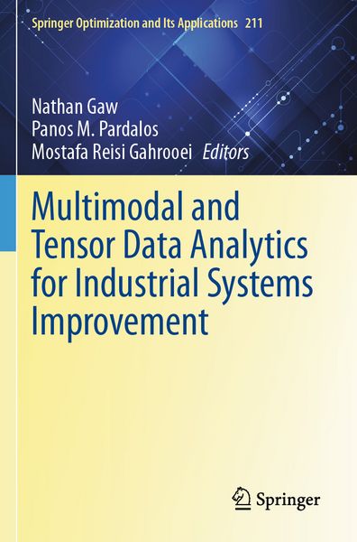Produktbild: Multimodal and Tensor Data Analytics for Industrial Systems Improvement