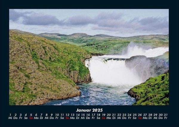 Produktbild: Naturlandschaften 2025 Fotokalender DIN A4