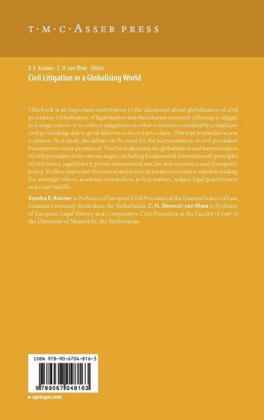Produktbild: Civil Litigation in a Globalising World