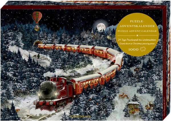 Weihnachtsexpress, Puzzle-Adventskalender (Behr)