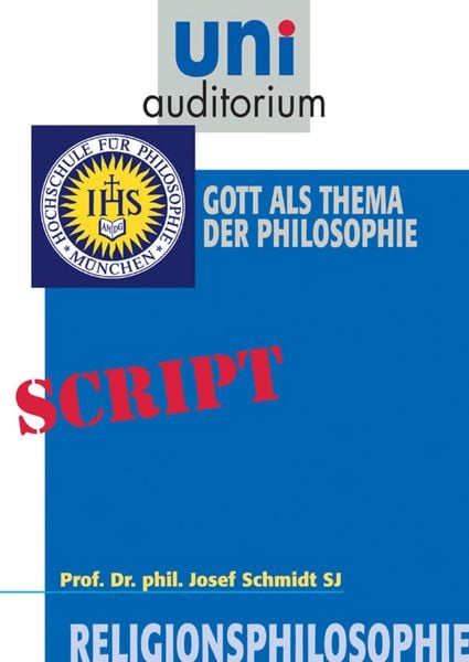 Produktbild: Religionsphilosophie, Teil 1