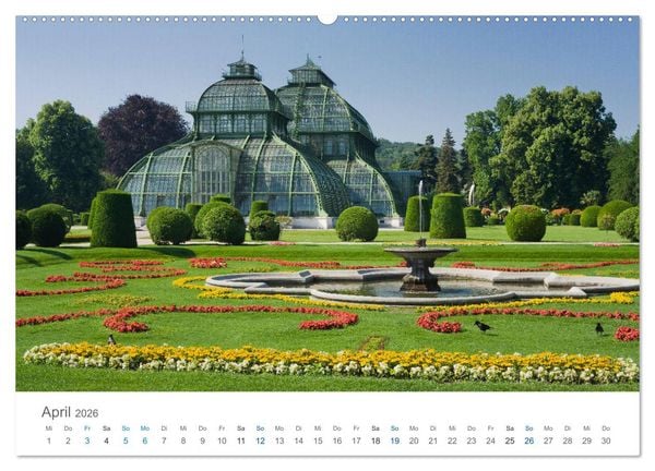 Produktbild: Traumhaftes Wien 2026 (hochwertiger Premium Wandkalender 2026 DIN A2 quer), Kunstdruck in Hochglanz