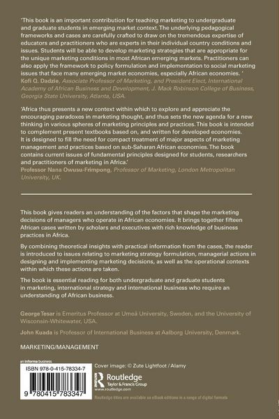 Produktbild: Marketing Management and Strategy