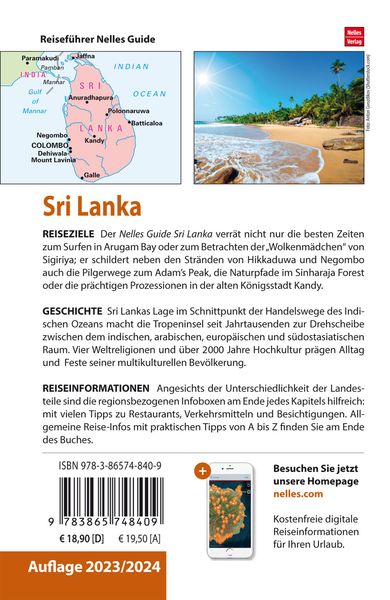Produktbild: Nelles Guide Reisef&uuml;hrer Sri Lanka