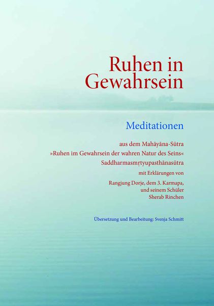 Produktbild: Ruhen in Gewahrsein