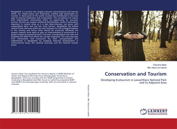Produktbild: Conservation and Tourism