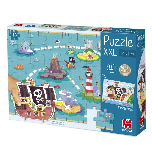 Produktbild: Goula - XXL Puzzle - Pirates, 48 Teile