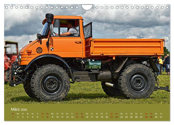 Produktbild: Ein Mythos mit Stern - das Universalmotorger&auml;t (Wandkalender 2026 DIN A4 quer), CALVENDO Monatskalender