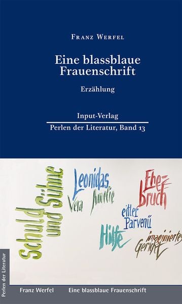 Produktbild: Eine blassblaue Frauenschrift