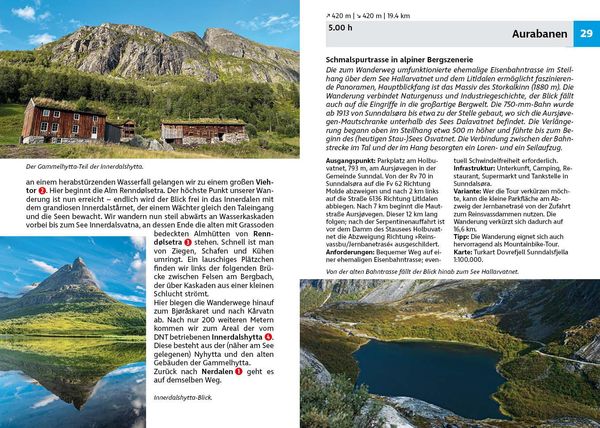 Produktbild: ROTHER Wanderf&uuml;hrer Norwegen Mitte