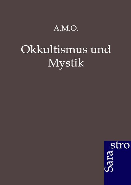 Produktbild: Okkultismus und Mystik
