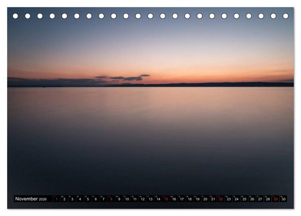 Produktbild: Der idyllische Neusiedlersee (Tischkalender 2026 DIN A5 quer), CALVENDO Monatskalender
