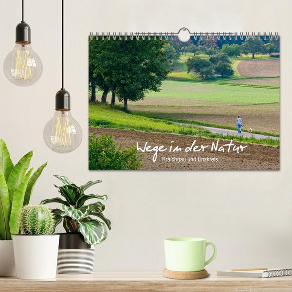 Produktbild: Wege in der Natur - Kraichgau und Enzkreis (Wandkalender 2026 DIN A4 quer), CALVENDO Monatskalender