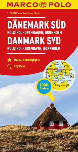 MARCO POLO Regionalkarte Dänemark Süd 1:200.000, Sonstige von Marco Polo Verlag, MairDuMont, 978-3-575-01672-0