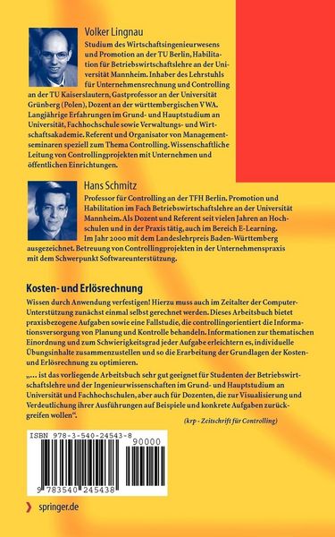 Produktbild: Kosten- und Erl&ouml;srechnung
