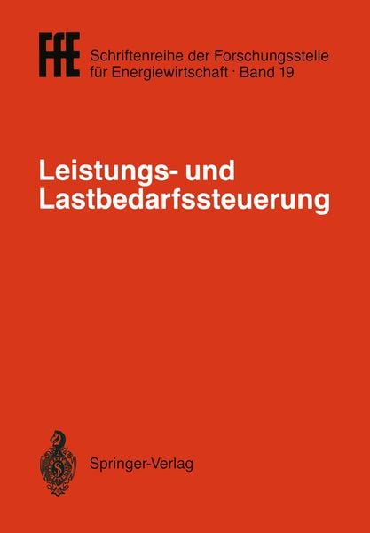 Leistungs- und Lastbedarfssteuerung, Taschenbuch von , Springer Berlin, 9783540510635