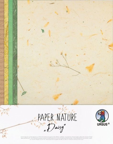 Produktbild: URSUS Spezialpapiere Paper Nature Daisy, 23 x 33 cm