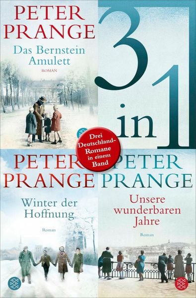 Produktbild: Das Bernstein-Amulett / Winter der Hoffnung / Unsere wunderbaren Jahre - Drei Deutschland-Romane in einem Band