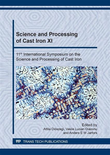 Produktbild: Science and Processing of Cast Iron XI