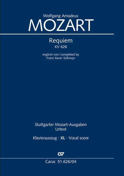 Produktbild: Requiem (Klavierauszug XL)