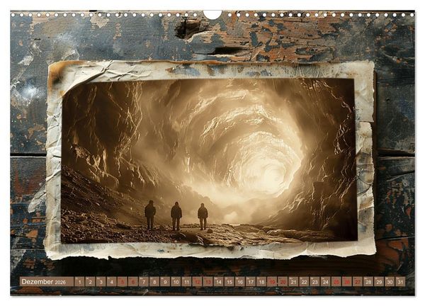 Produktbild: Verloren geglaubte Arch&auml;ologie (Wandkalender 2026 DIN A3 quer), CALVENDO Monatskalender