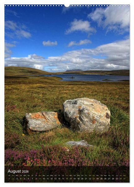 Produktbild: Beautiful Scotland / UK-Version (High Quality Premium Wall Calendar 2026 DIN A2 portrait),CALVENDO 12 Month Wall Calendar