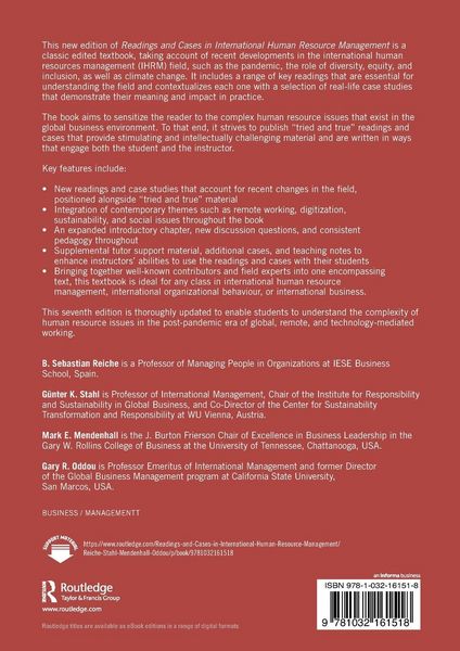 Produktbild: Readings and Cases in International Human Resource Management