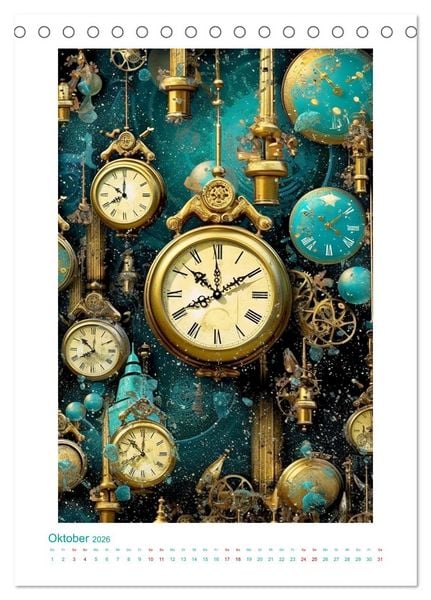 Produktbild: Farbensinfonie (Tischkalender 2026 DIN A5 hoch), CALVENDO Monatskalender
