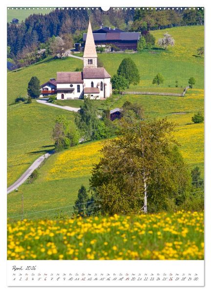 Produktbild: Der sch&ouml;ne Pongau (Wandkalender 2026 DIN A2 hoch), CALVENDO Monatskalender