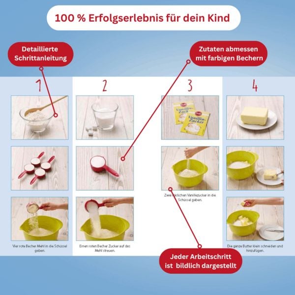 Produktbild: Kinderleichte Becherk&uuml;che - Pl&auml;tzchen, Kekse, Cookies & Co. (Band 3)
