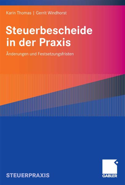 Produktbild: Steuerbescheide in der Praxis