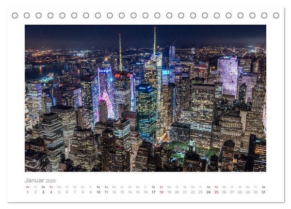 Produktbild: Wundersch&ouml;nes Amerika (Tischkalender 2026 DIN A5 quer), CALVENDO Monatskalender