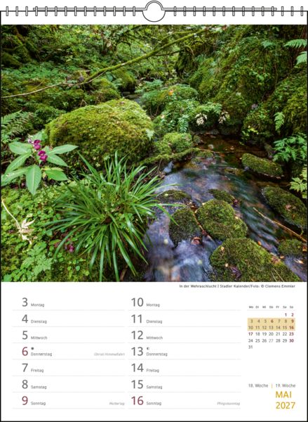 Produktbild: Zwei-Wochenplaner Schwarzwald 2027