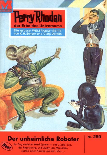 Produktbild: Perry Rhodan 259: Der unheimliche Roboter