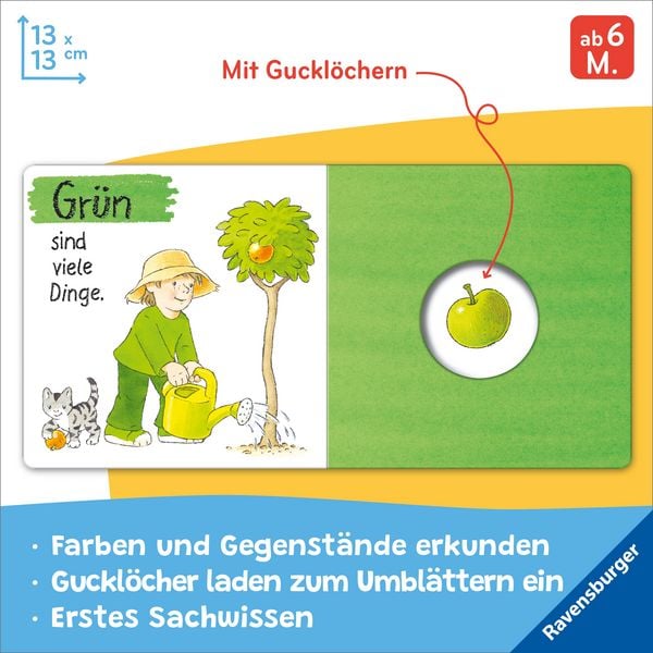 Produktbild: Mein erstes Gucklochbuch: Farben
